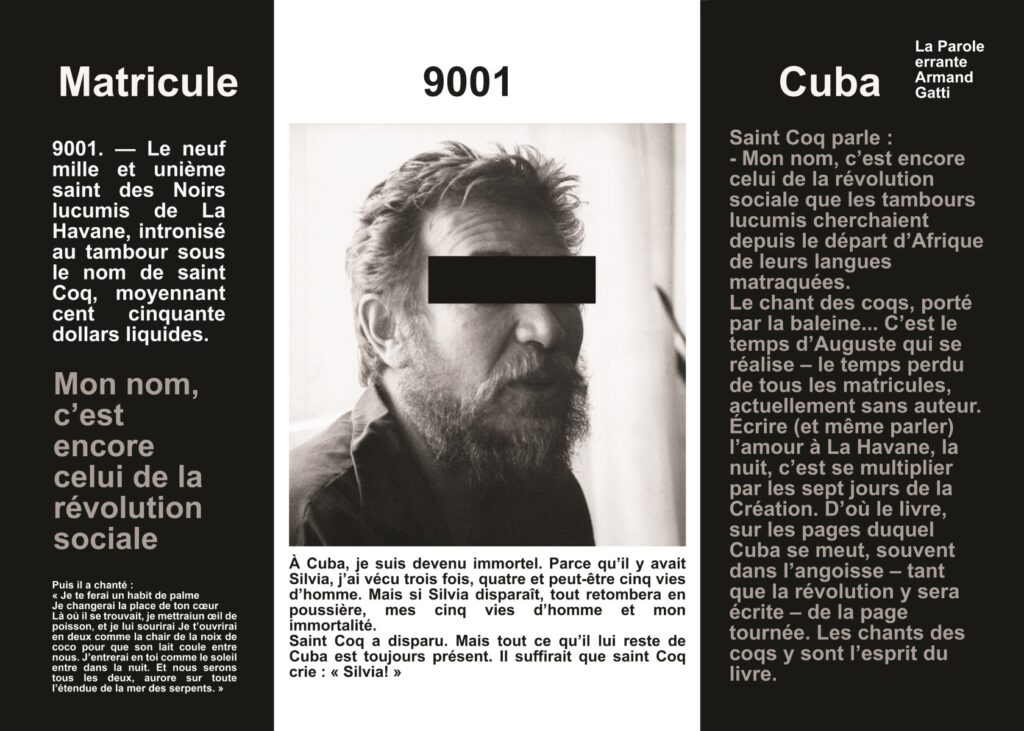 Matricule Cinéaste Cuba #2