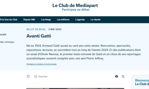 Le Club de Mediapart, 3 mai 2024